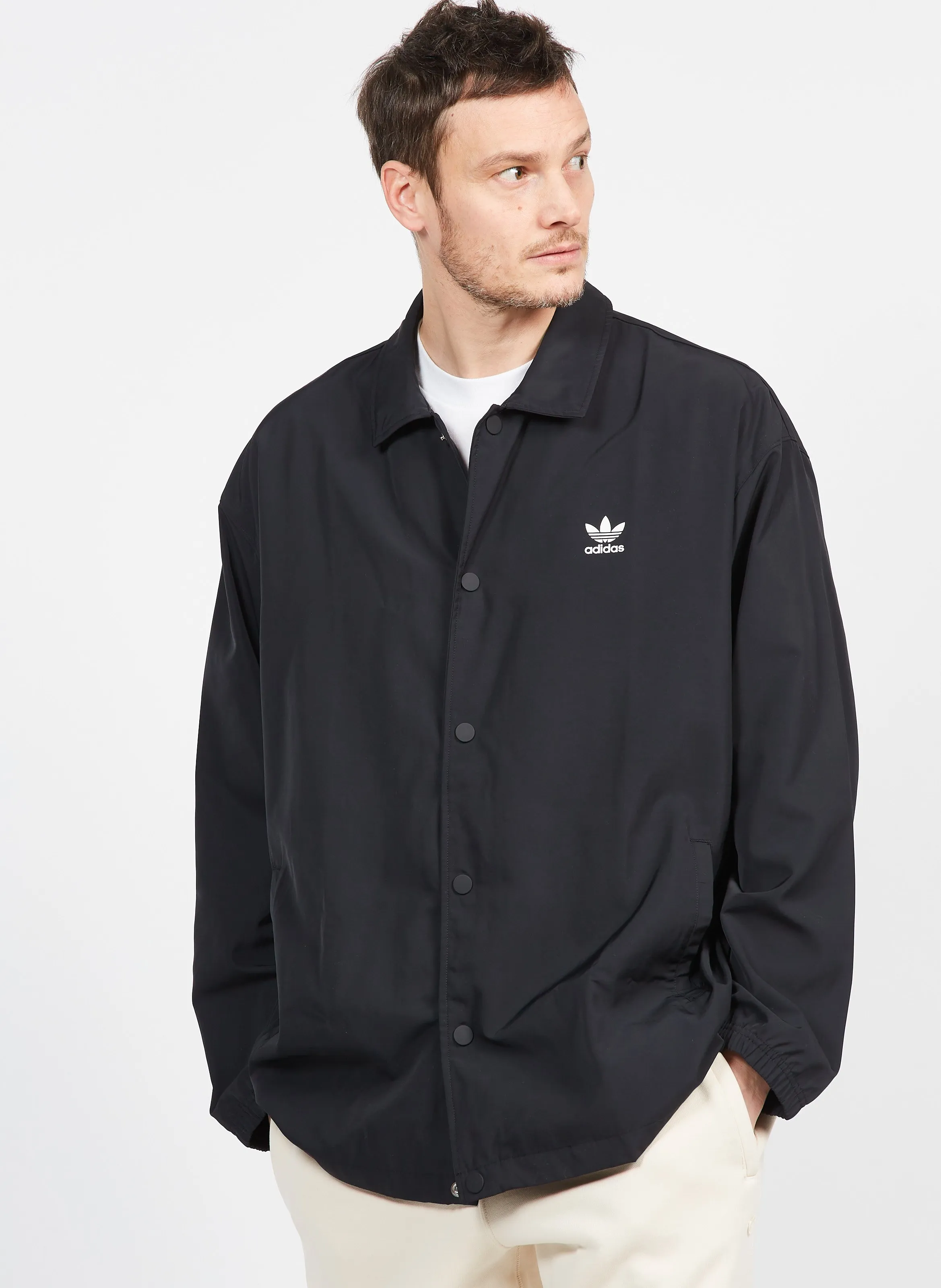  ADIDAS   Giacca sportiva taglio ampio | Nero