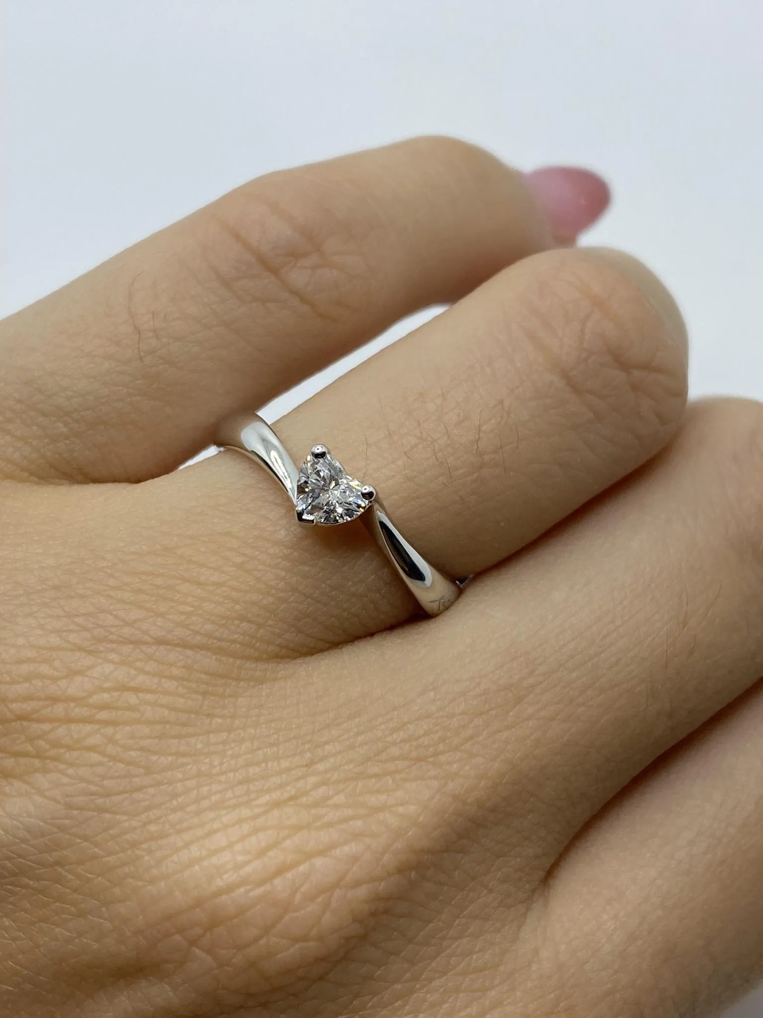 Anello Solitario Recarlo Anniversary in Oro Bianco e Brillante