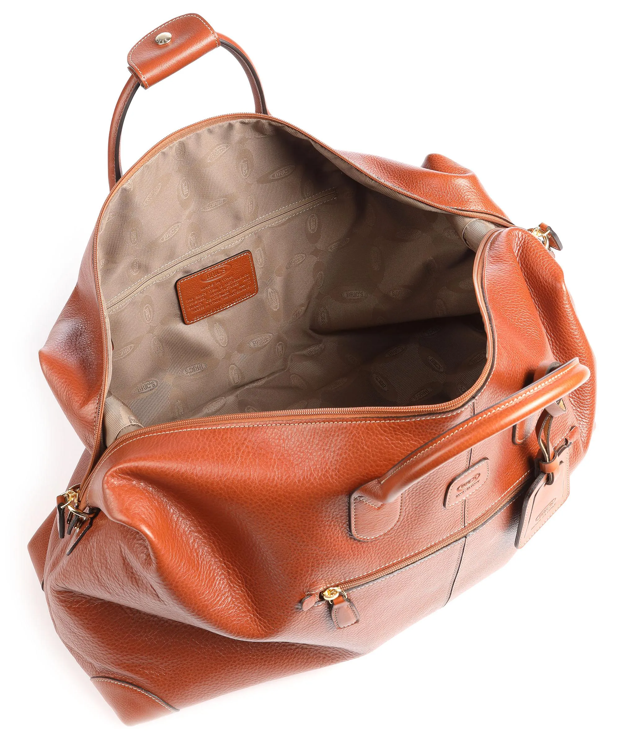  Brics Life Pelle Borsone da viaggio tan 55 cm  