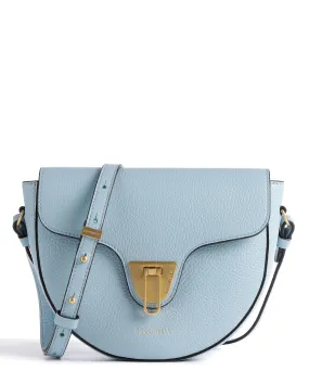  Coccinelle Beat Soft Borsa a tracolla pelle granulata acqua  