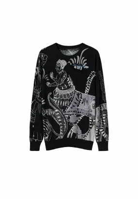 FINE INDIA PRINT - Maglione