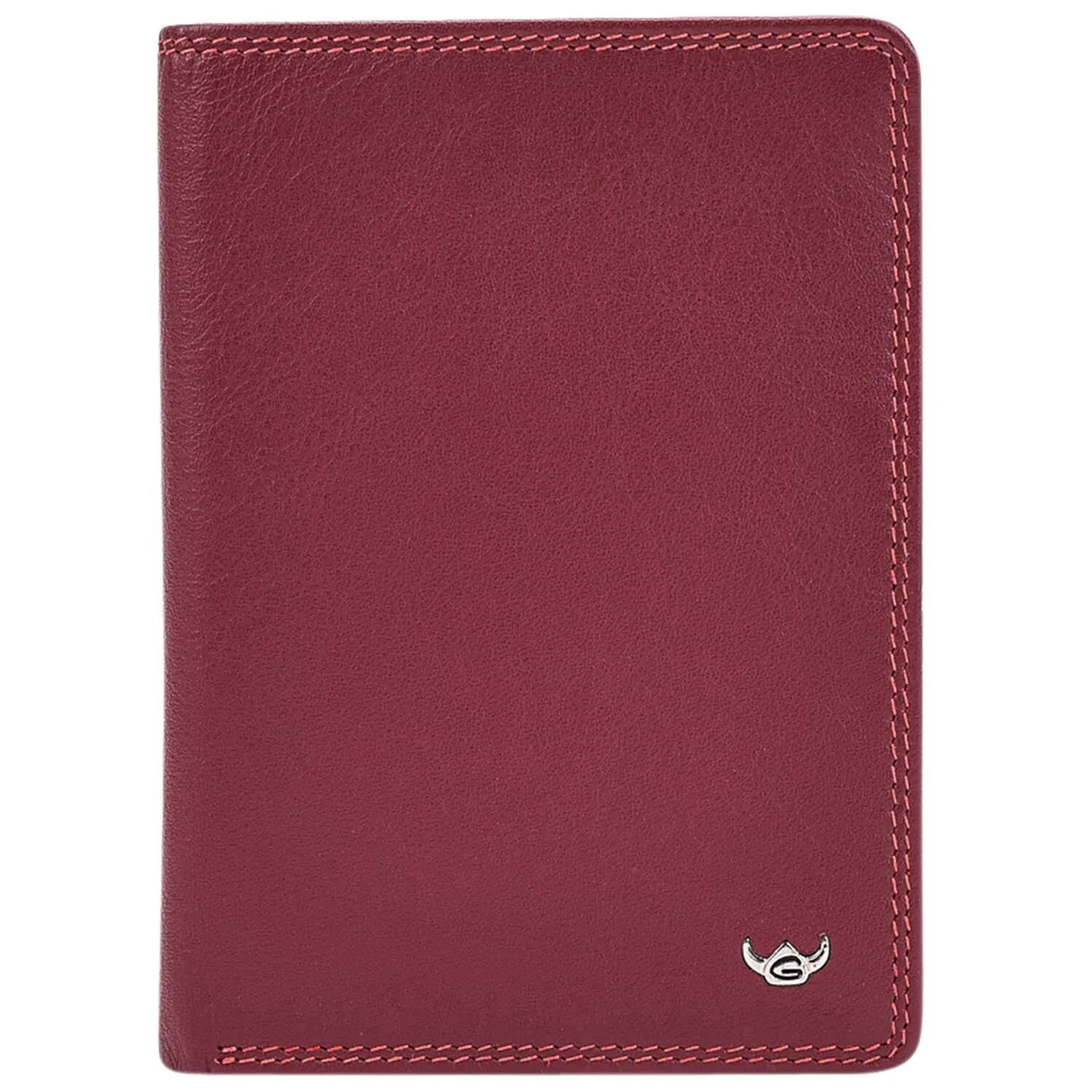 Golden Head Polo Identity Card Case RFID in pelle 9 cm