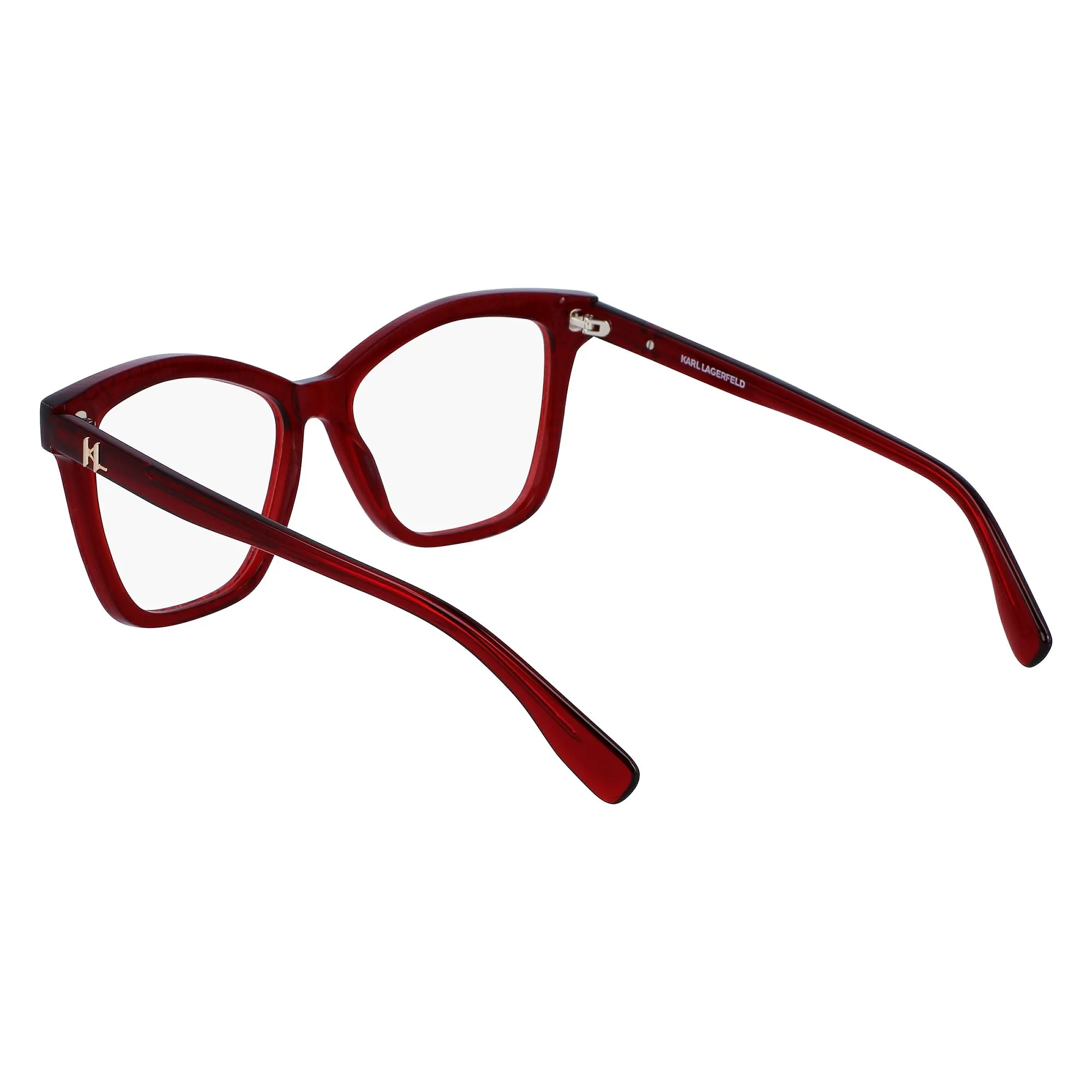   Karl Lagerfeld KL 6094 - 607 Rosso Strutturato | Occhiale Da Vista Donna 
