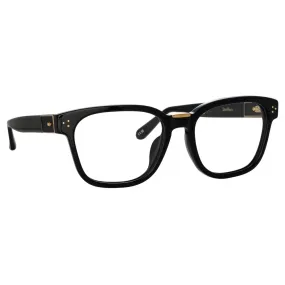 Linda Farrow - Occhiali da Vista Steffen D-Frame in Nero - LFL1402C4OPT - Linda Farrow Eyewear