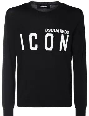 Maglione Icon Dsquared2 Nero