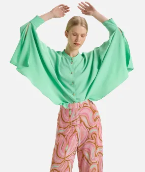 MALIPARMI--Camicia in crepe