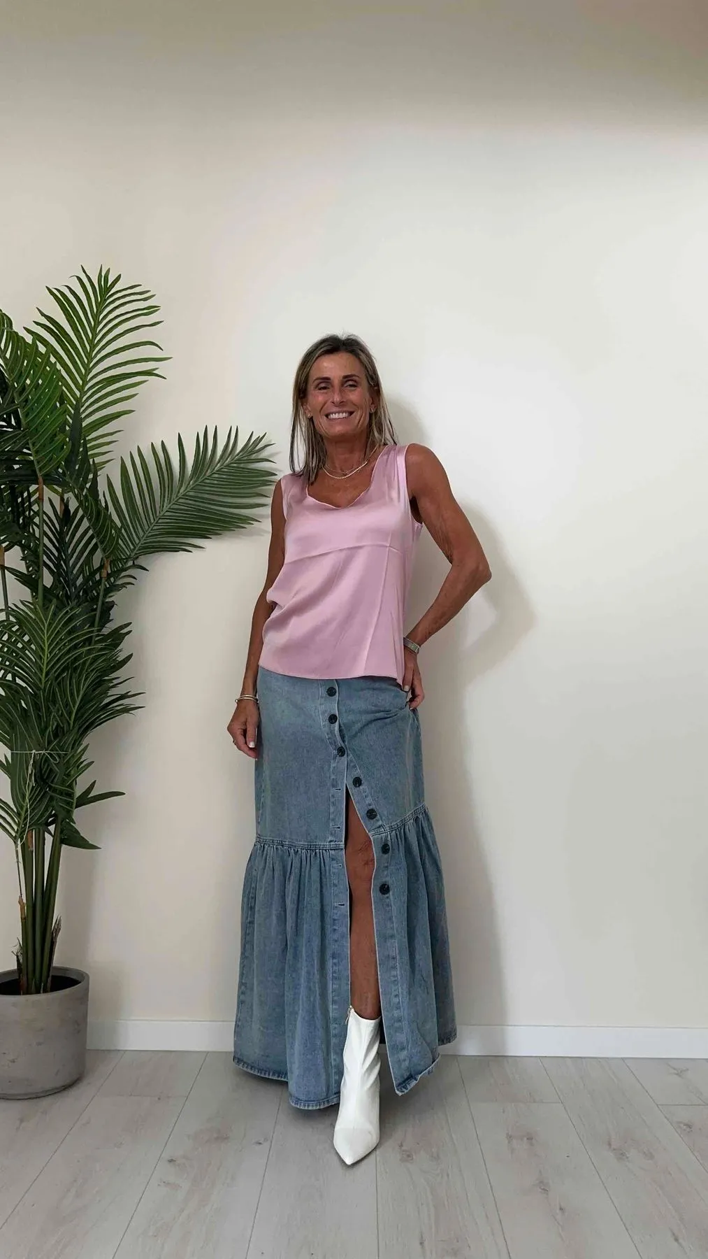 SUSYMIX - FA715TU - TOP VISCOSA SPALLA LARGA, AMPIO, SCOLLO MADONNA