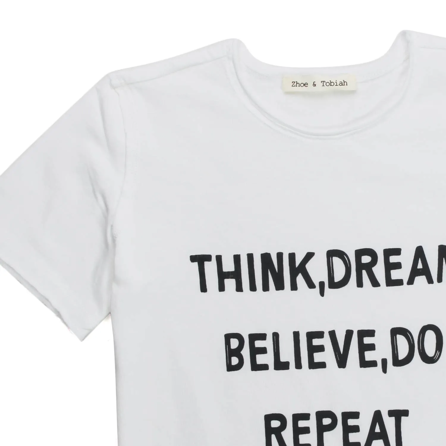 T-Shirt Bianca Con Stampa Bimbo
