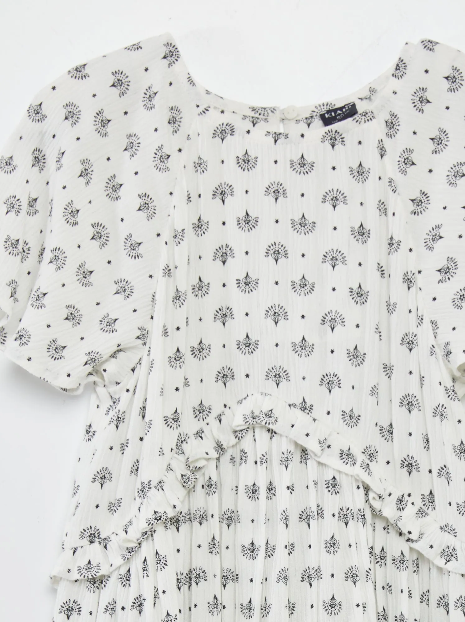 Vestito in tessuto crêpe - BIANCO